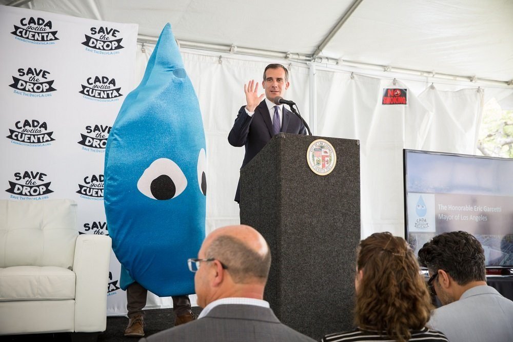Los Angeles Cuts Water Use by 13% in One Year; Exceeds Mayor Garcetti’s Challenge