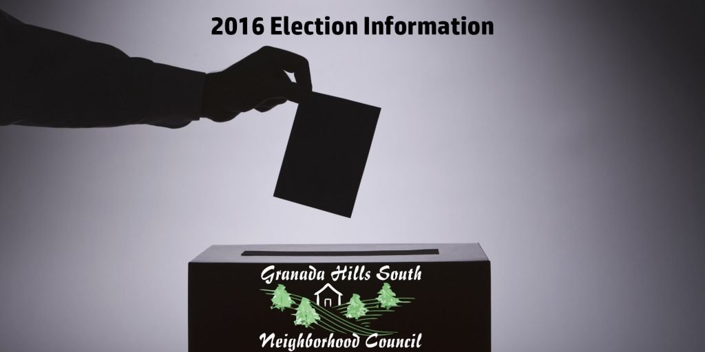 GHSNC Election 2016