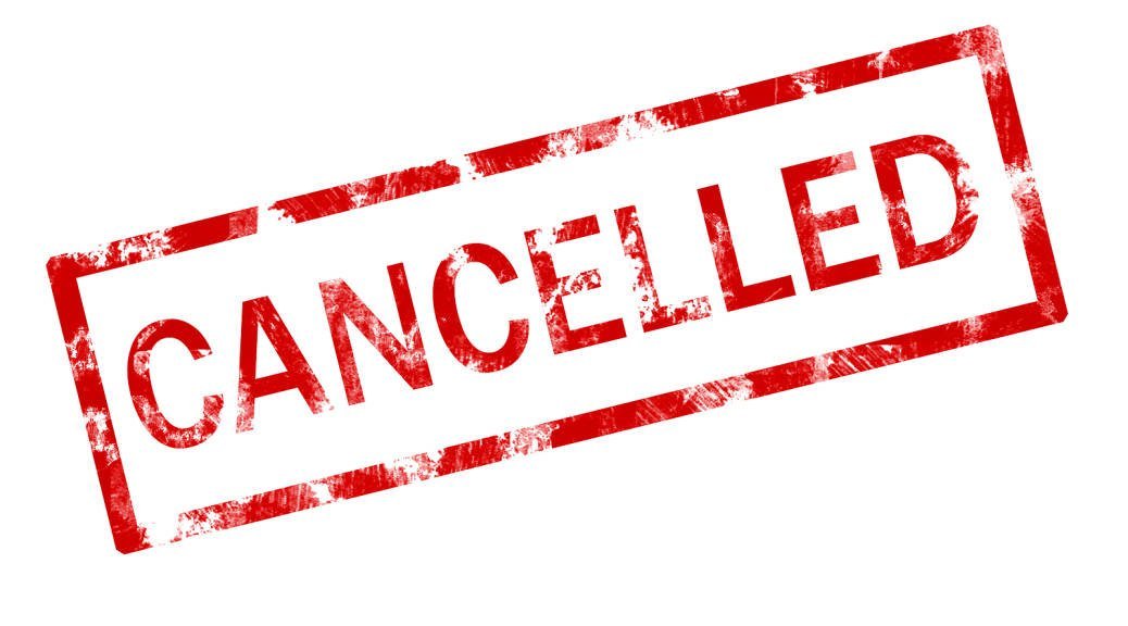 June 2, 2016 Meeting Cancellation
