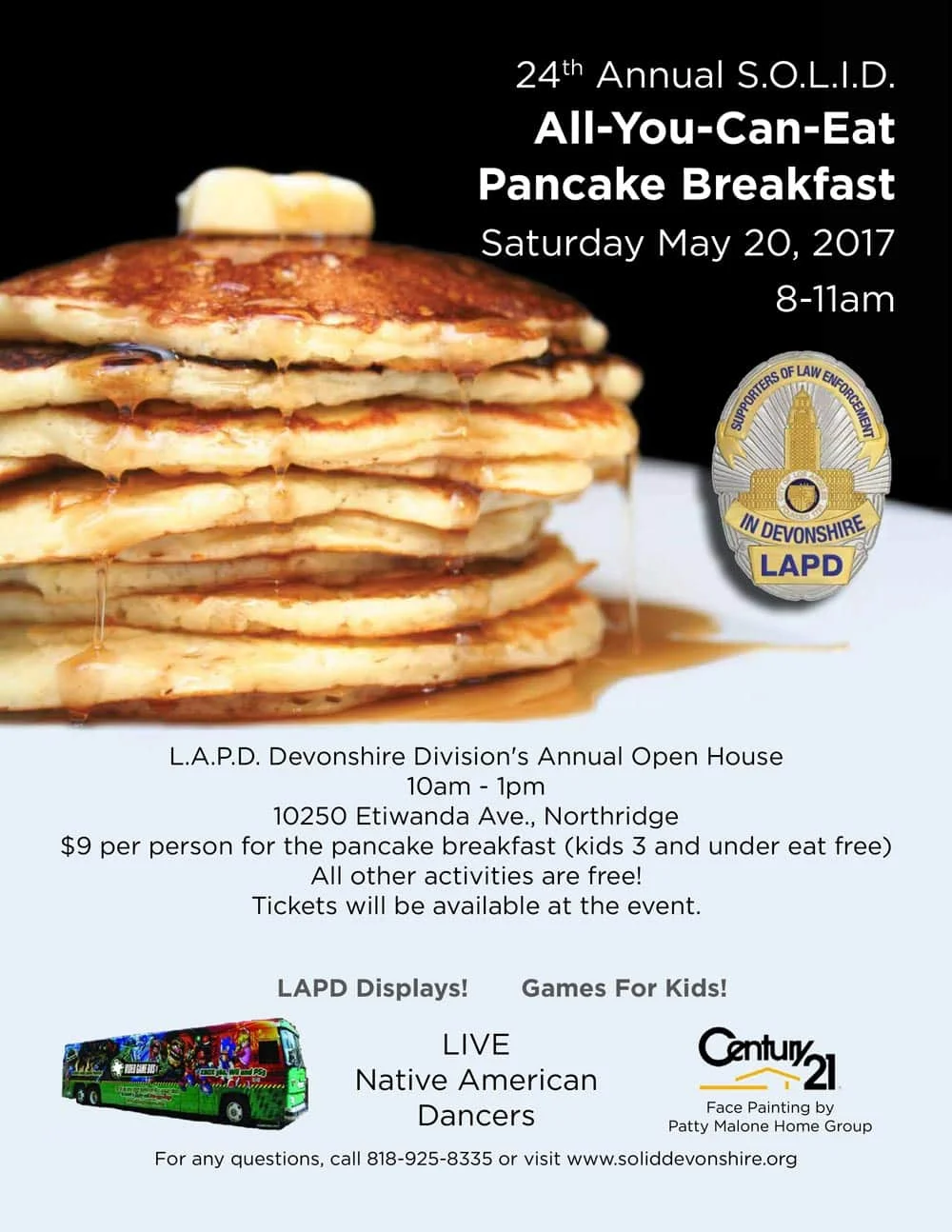 24th Annual SOLID All-You-Can-Eat Pancake Breakfast