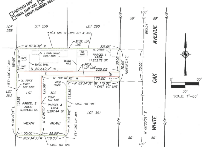 Proposed Development at 10537 White Oak Ave