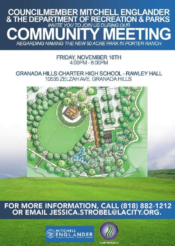 Park Community Meeting