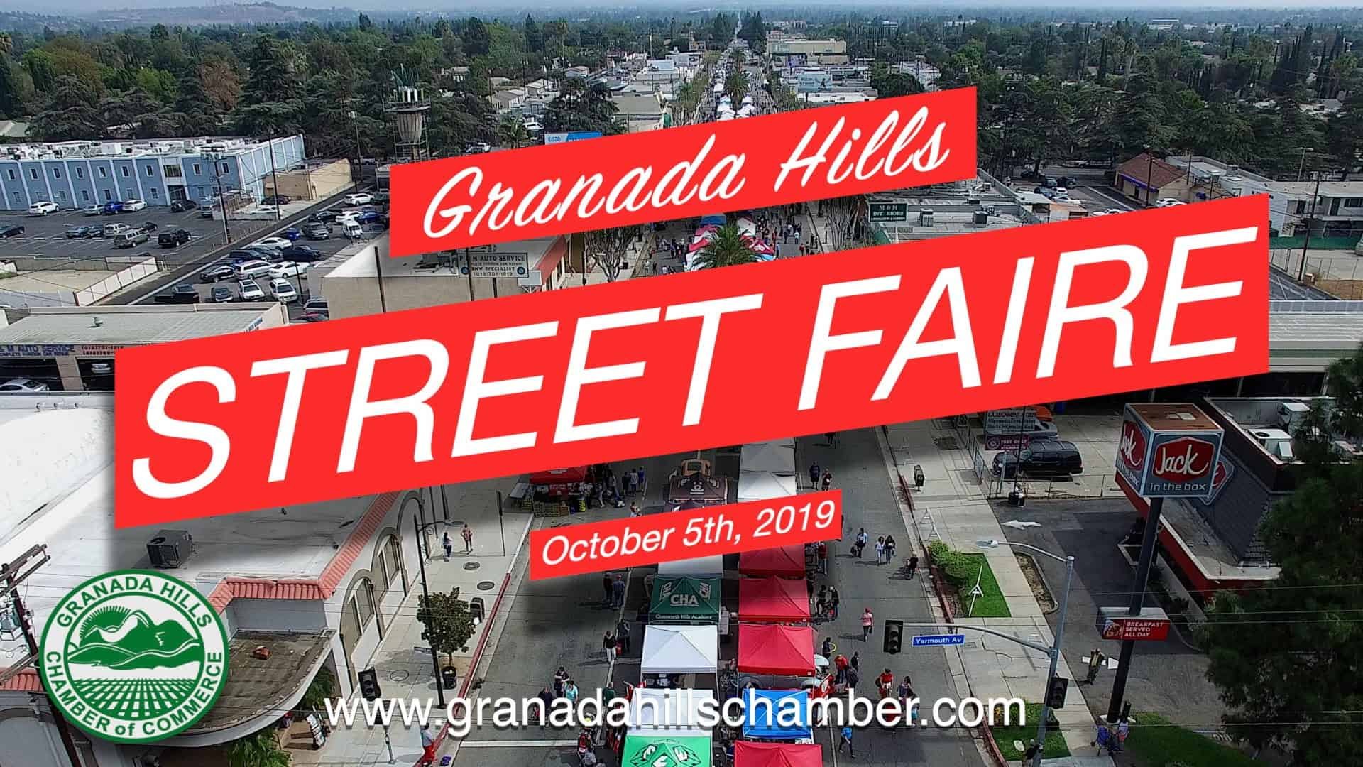 Granada Hills Street Faire – Coming October 5