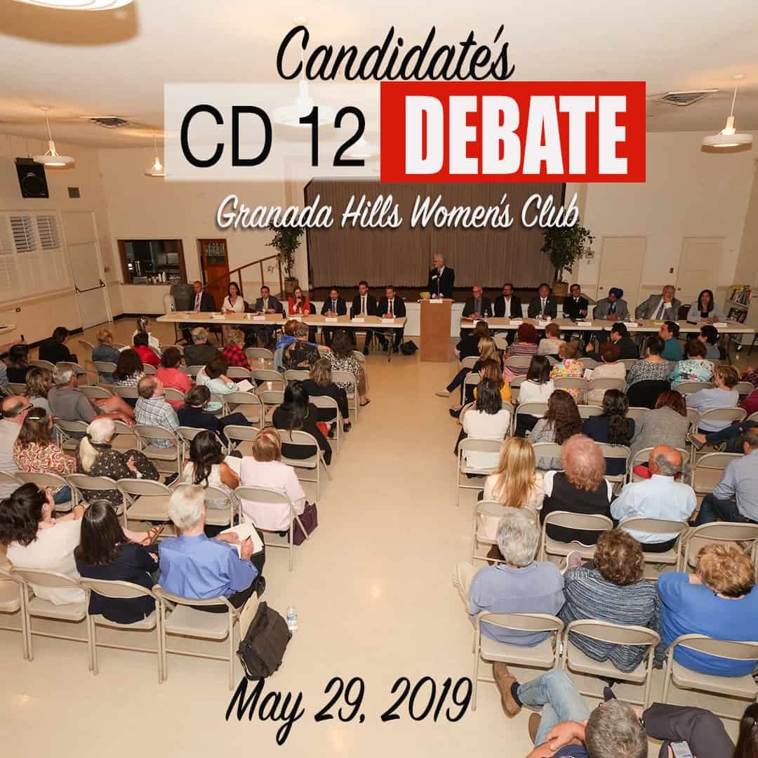 May 29th CD12 Candidates Debate