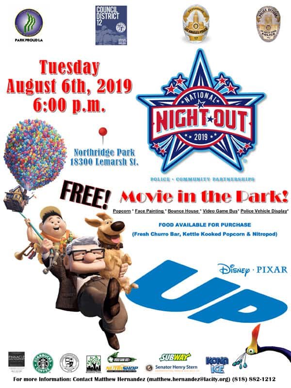 National Night Out 2019 and Movie Under the Stars