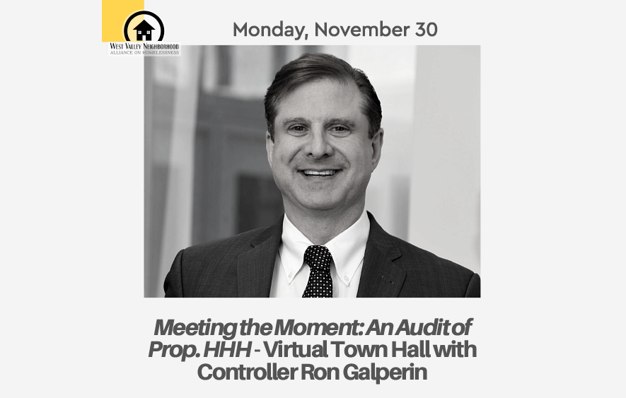 Meeting the Moment:  An Audit of Prop. HHH – Virtual Town Hall with City Controller Ron Galperin