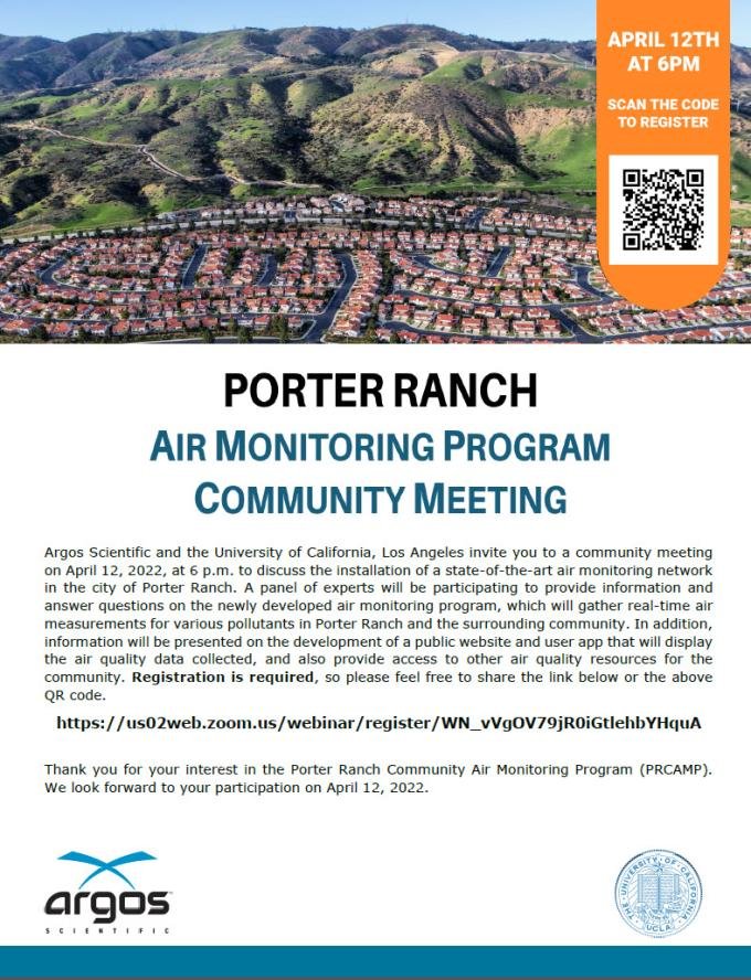 Air Monitoring Community Meeting – April 12