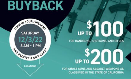 Anonymous Gun Buyback – Saturday, 12/3 – 8AM to 1PM