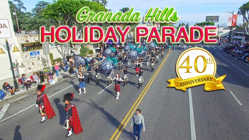 Granada Hills Holiday Parade Video