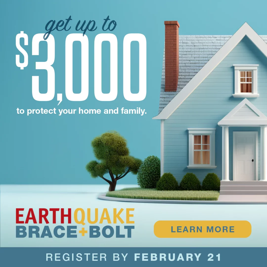 EBB (Earthquake Brace + Bolt) Registration is Open!