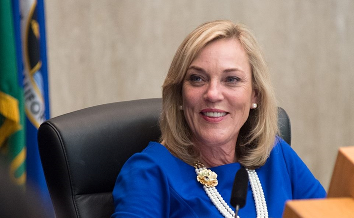 County Supervisor Kathryn Barger